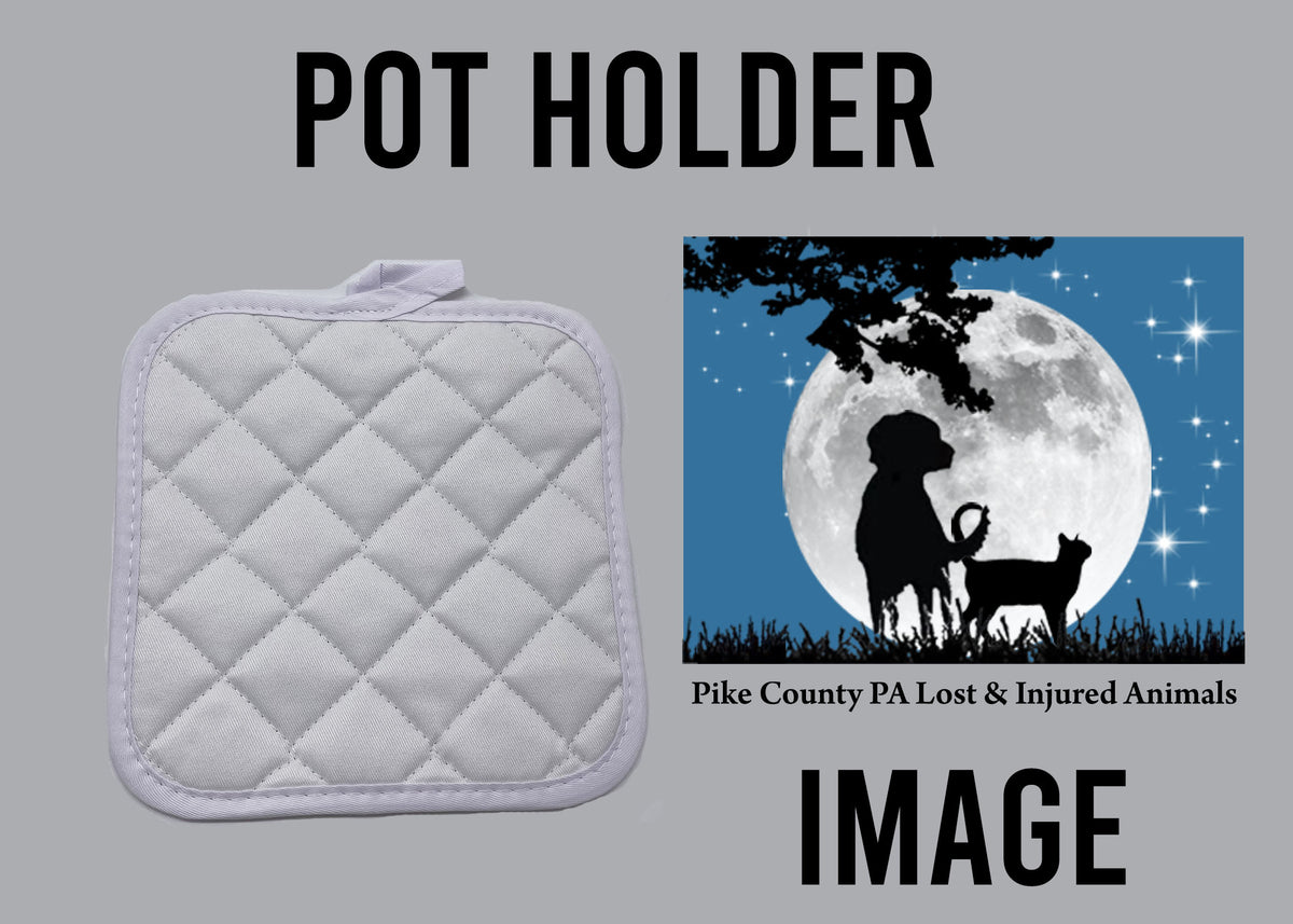 Pink County PA Pot Holder