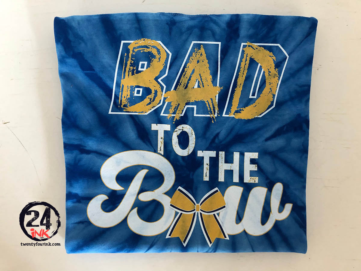 Bad to the Bow Tie Dye t-shirt