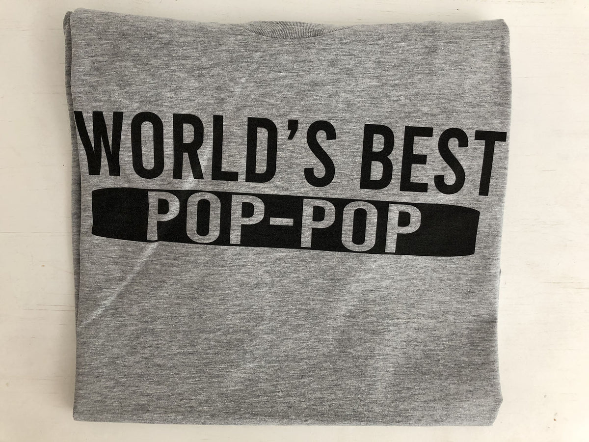 World's best pop-pop t-shirt