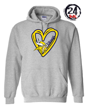 Cedar Mountain Heart Hooded Sweatshirt