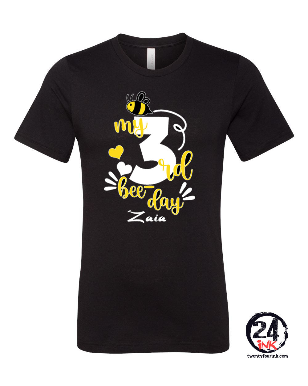 3RD Birthday Bee Shirt