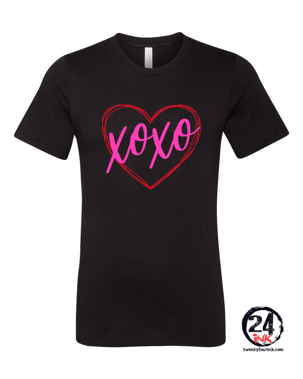 XOXO Heart Valentine T-Shirt