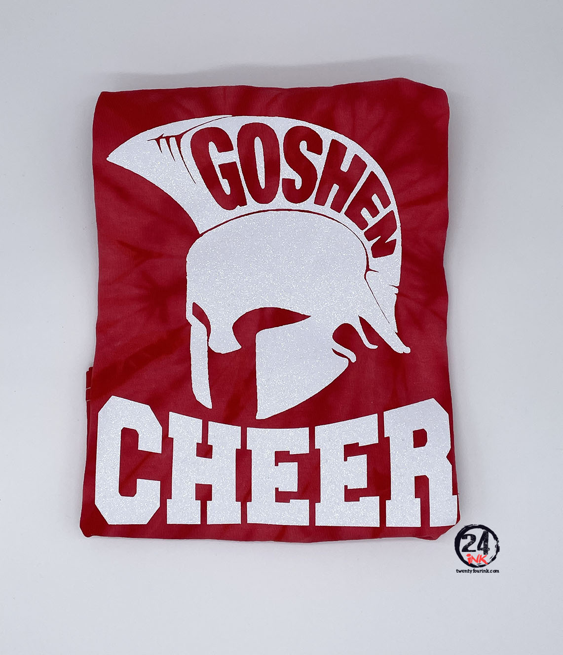 Glitter Goshen Head Cheer Tie Dye t-shirt