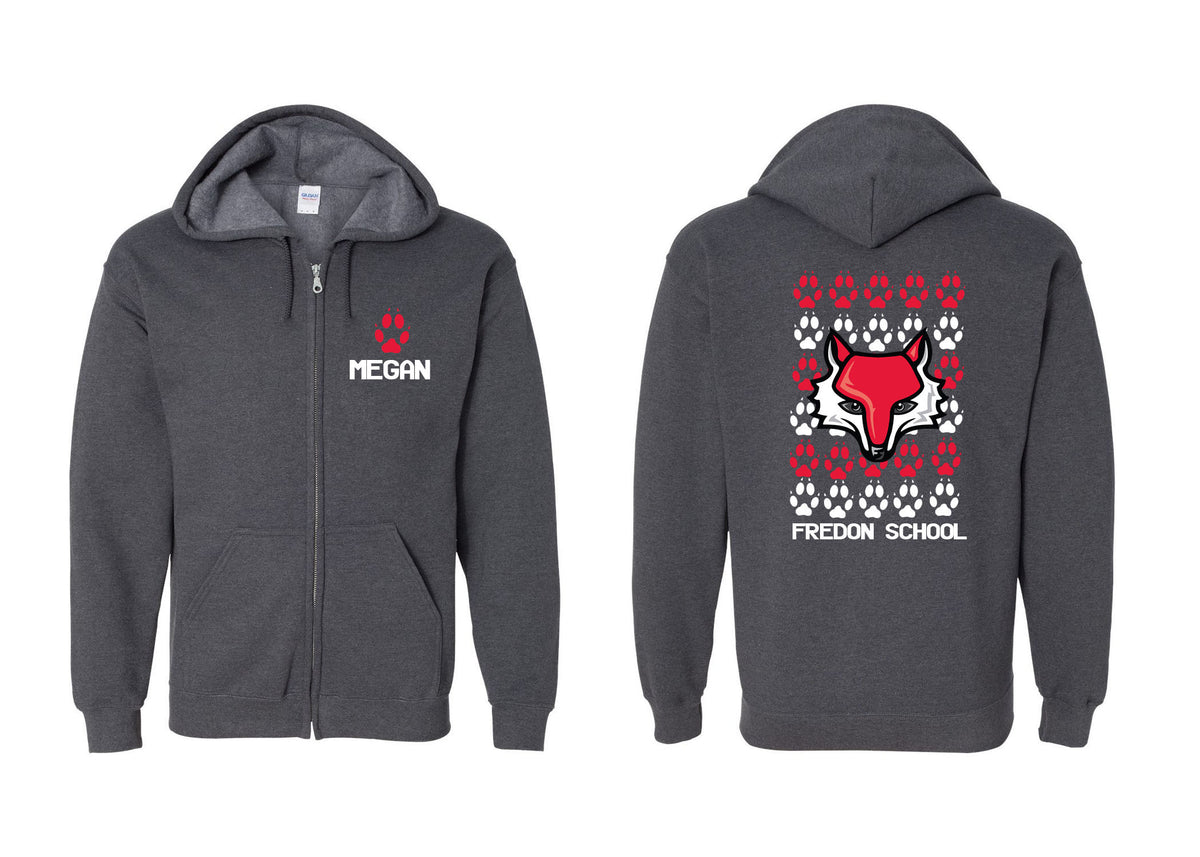Fredon design 3 Zip up Sweatshirt