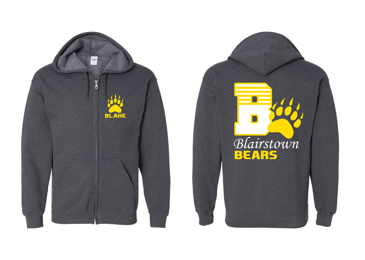 Bears design 8 Zip up Sweatshirt