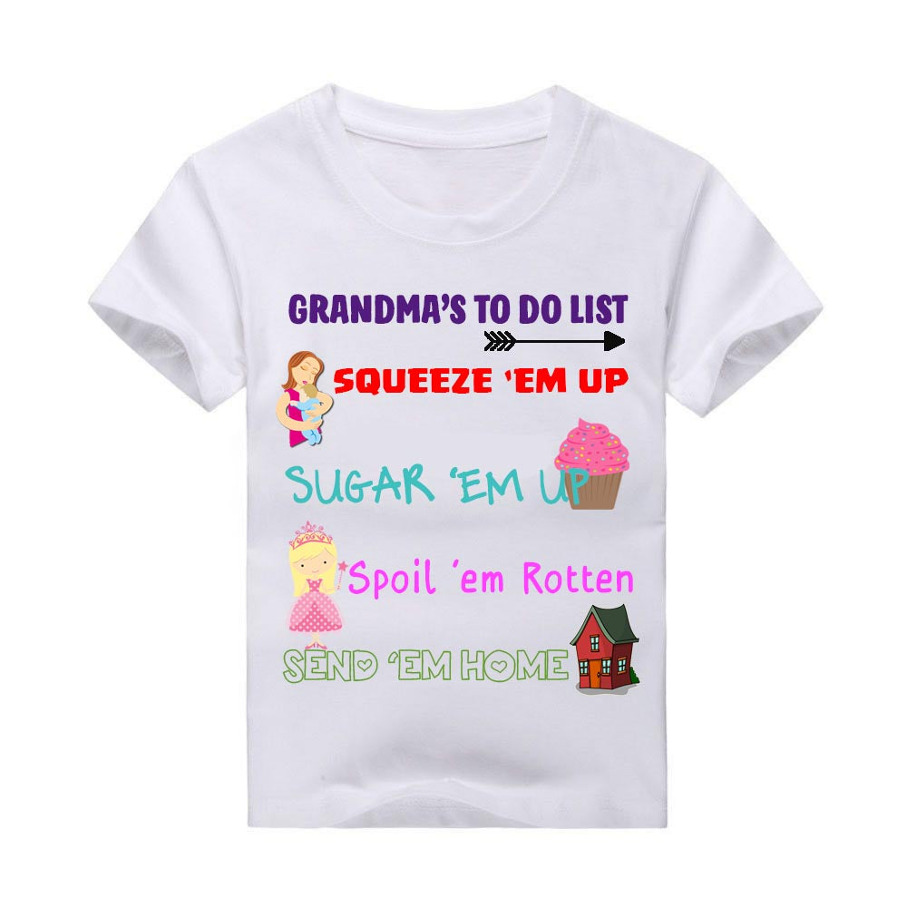 Grandma's to do list T-shirt