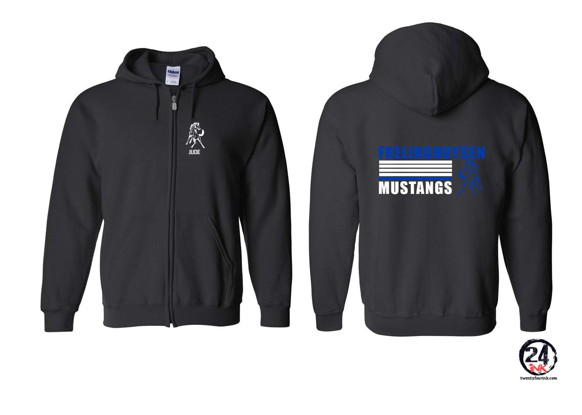 Mustangs design 8 Zip up Sweatshirt