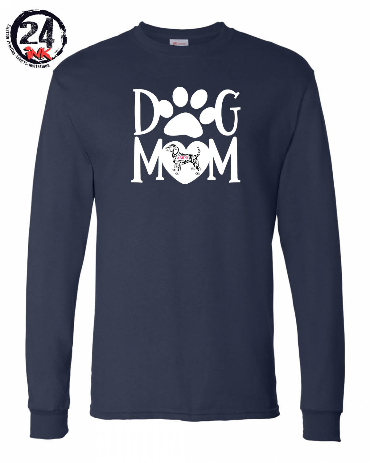 AMPR Dog Mom Long Sleeve Shirt