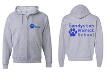 Sandyston Walpack design 3 Zip up Sweatshirt