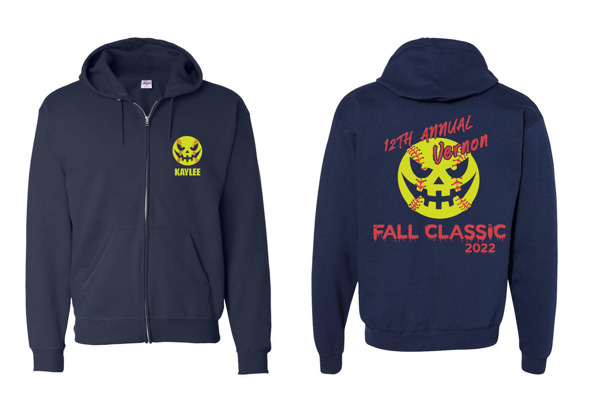 Fall Classic Zip up Sweatshirt