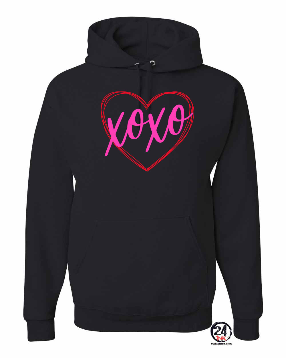 XOXO Heart Hooded Sweatshirt