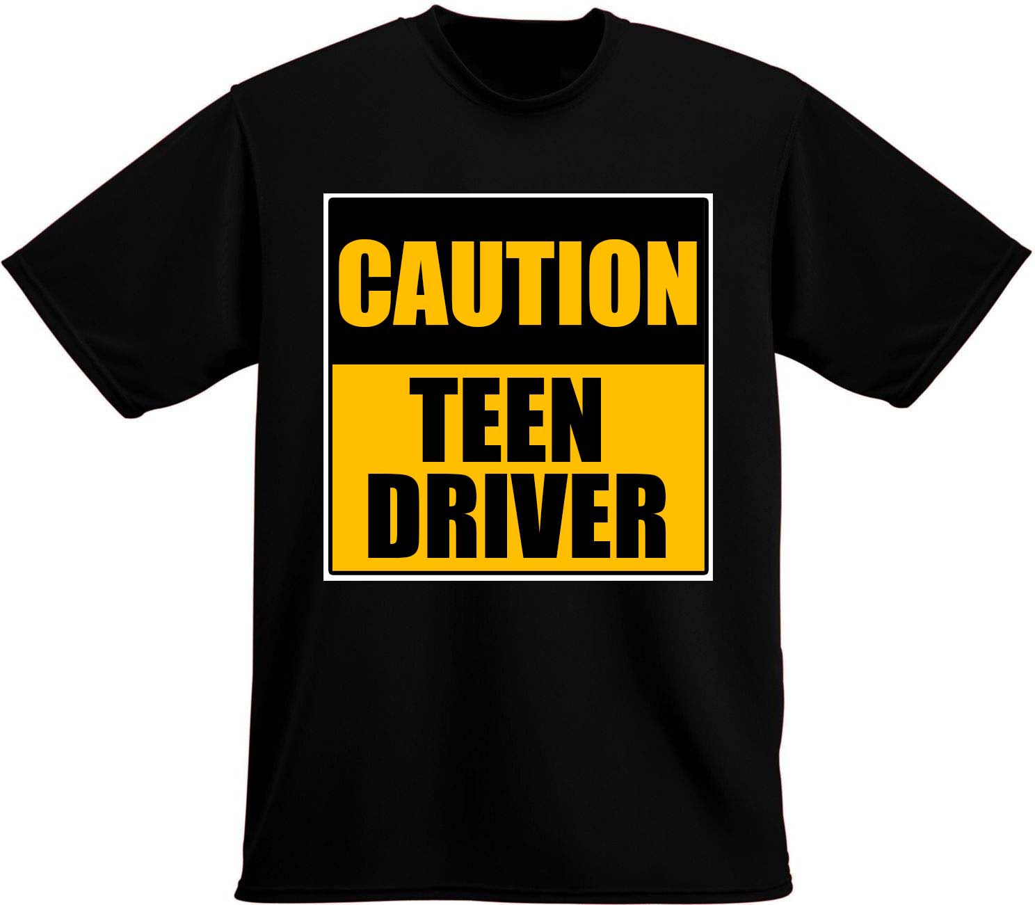 Caution Teen Driver T-Shirt