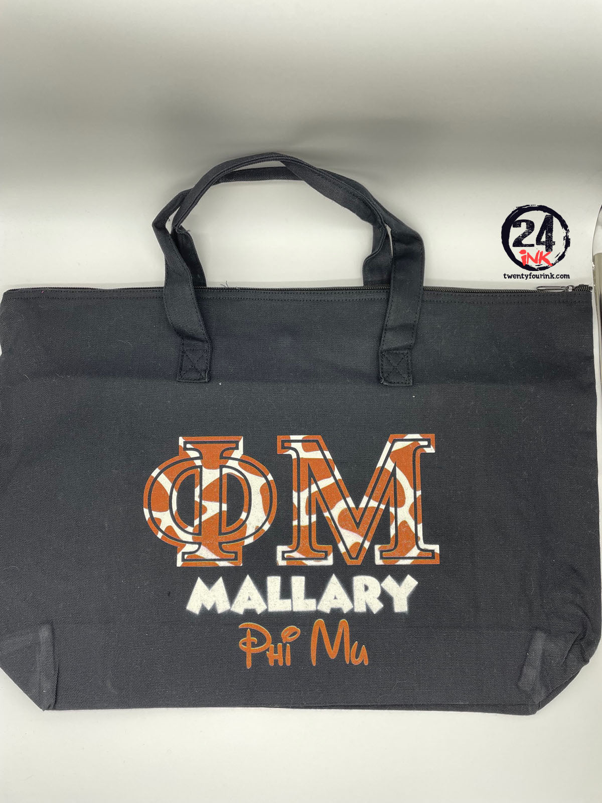 Sorority Tote Bag, Giraffe