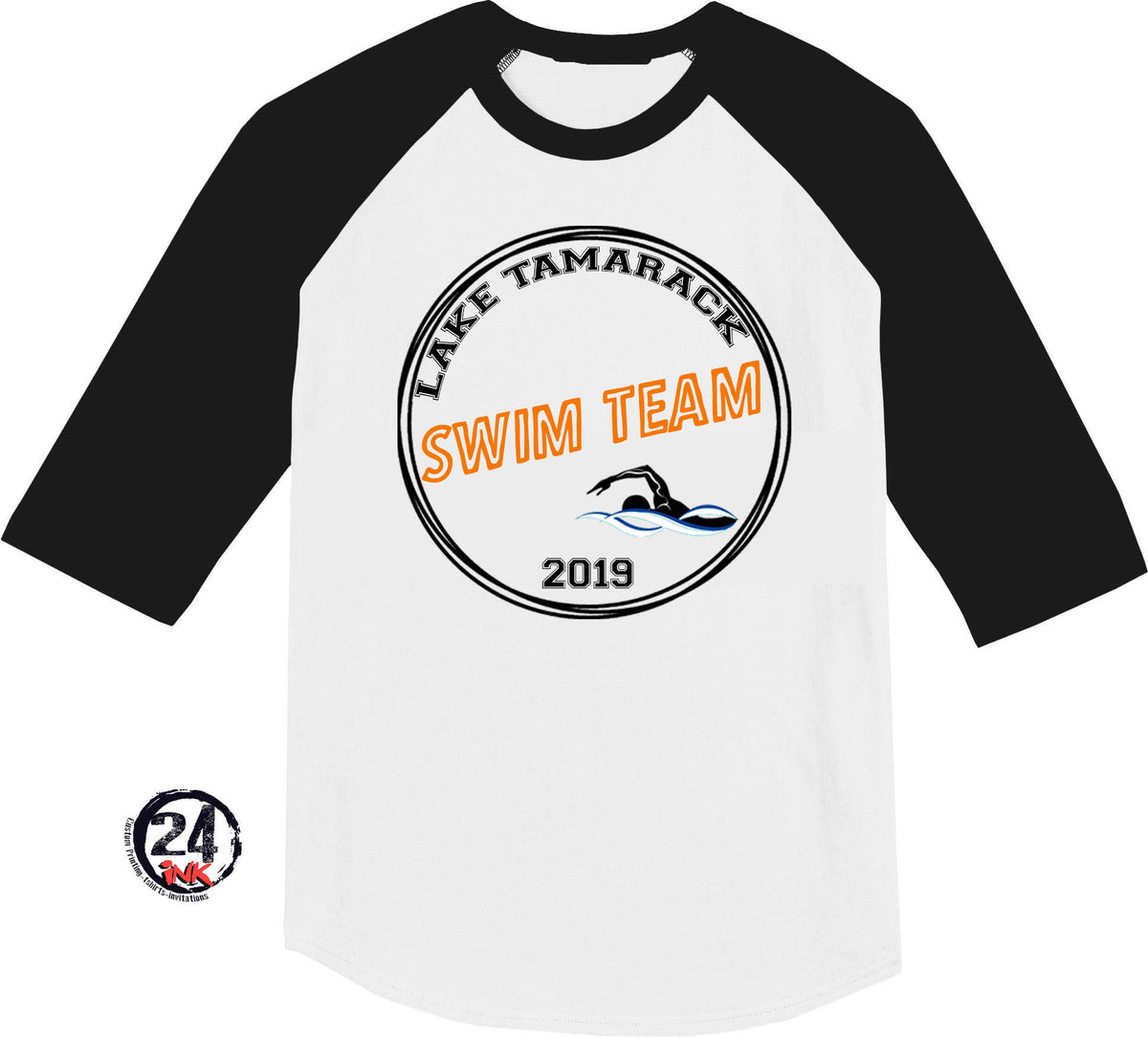 Lake Tamarack Swim Team Shirt Design 3