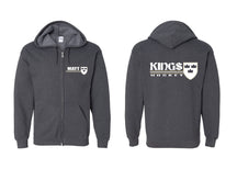 Kings Hockey Design 3 Zip up Sweatshirt