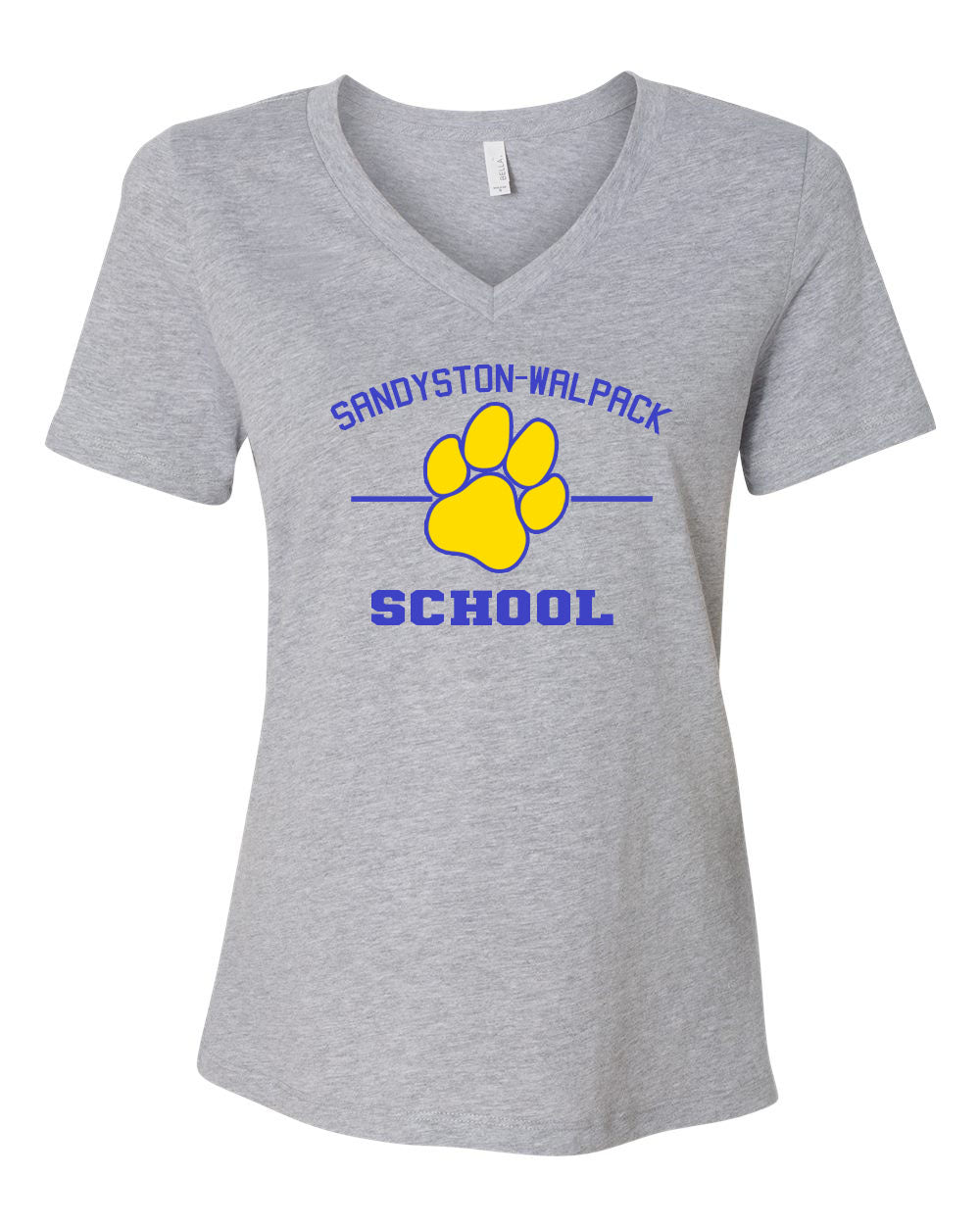 Sandyston Walpack School V-neck T-shirt