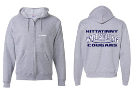 Kittatinny Wrestling Design 3 Zip up Sweatshirt