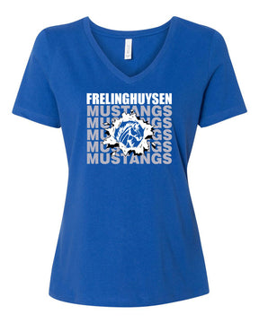 Mustangs design 3 V-neck T-Shirt