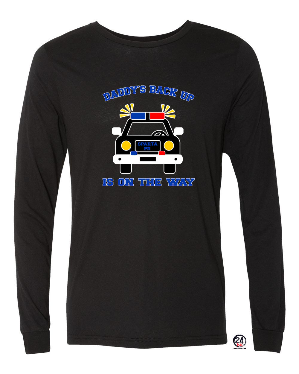 Sparta Police Department Design 1 Long Sleeve Shirt