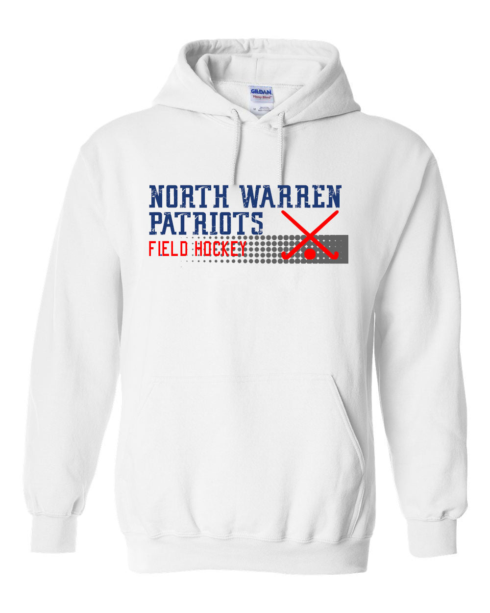 North Warren Field Hockey Design 1 Hooded Sweatshirt