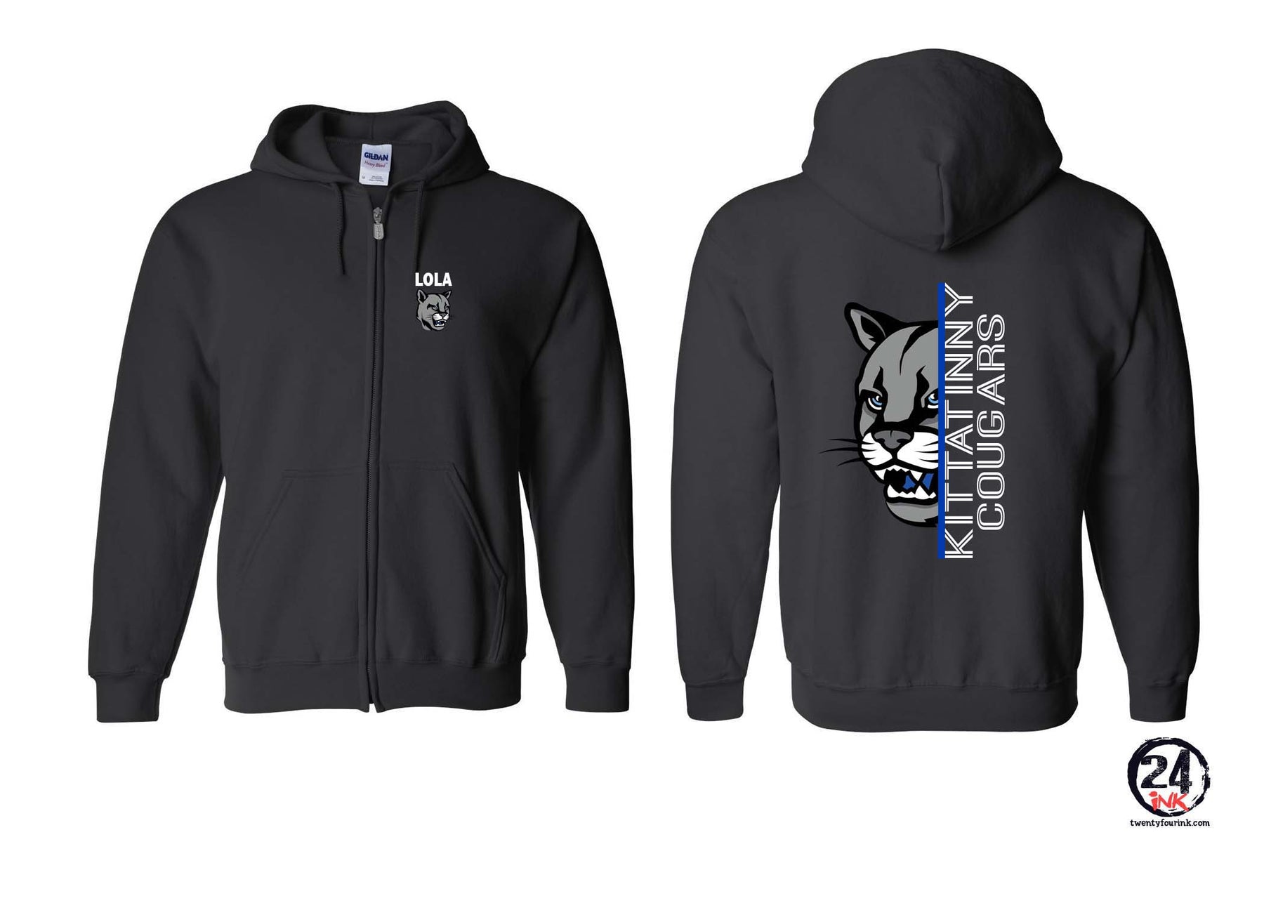 Krhs design 3 Zip up Sweatshirt