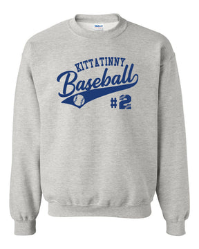Kittatinny Baseball Design 3 non hooded sweatshirt