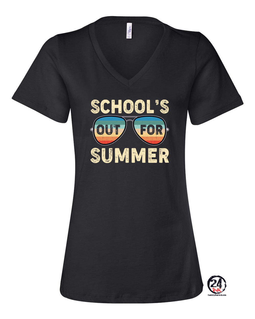 School's Out V-neck T-shirt