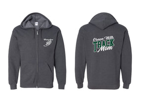 Green Hills Track design 5 Zip up Sweatshirt