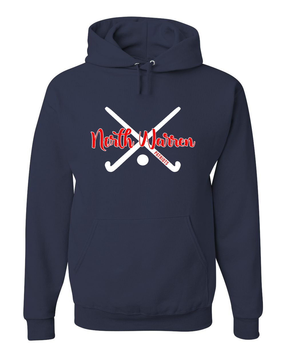 North Warren Field Hockey Design 2 Hooded Sweatshirt