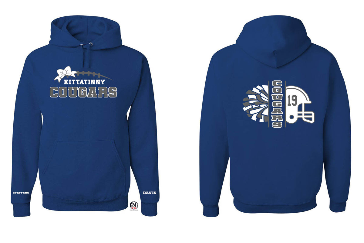 Kittatinny Football Cheer Design 6 Hooded Sweatshirt