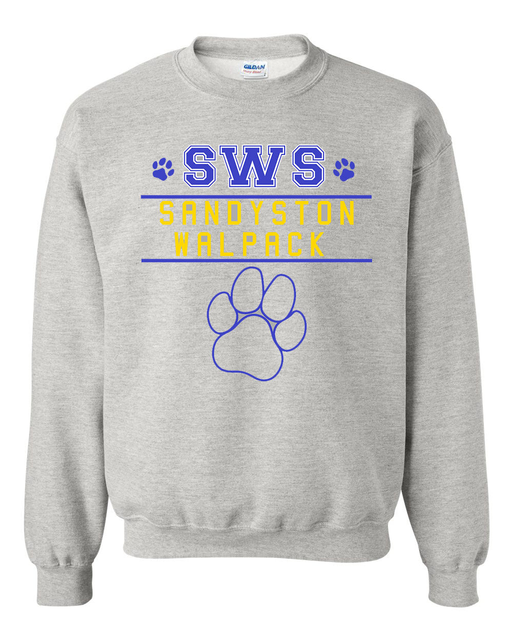 SWS non hooded sweatshirt