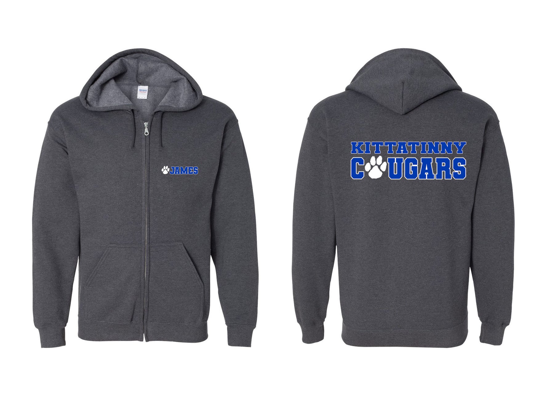 Krhs design 6 Zip up Sweatshirt