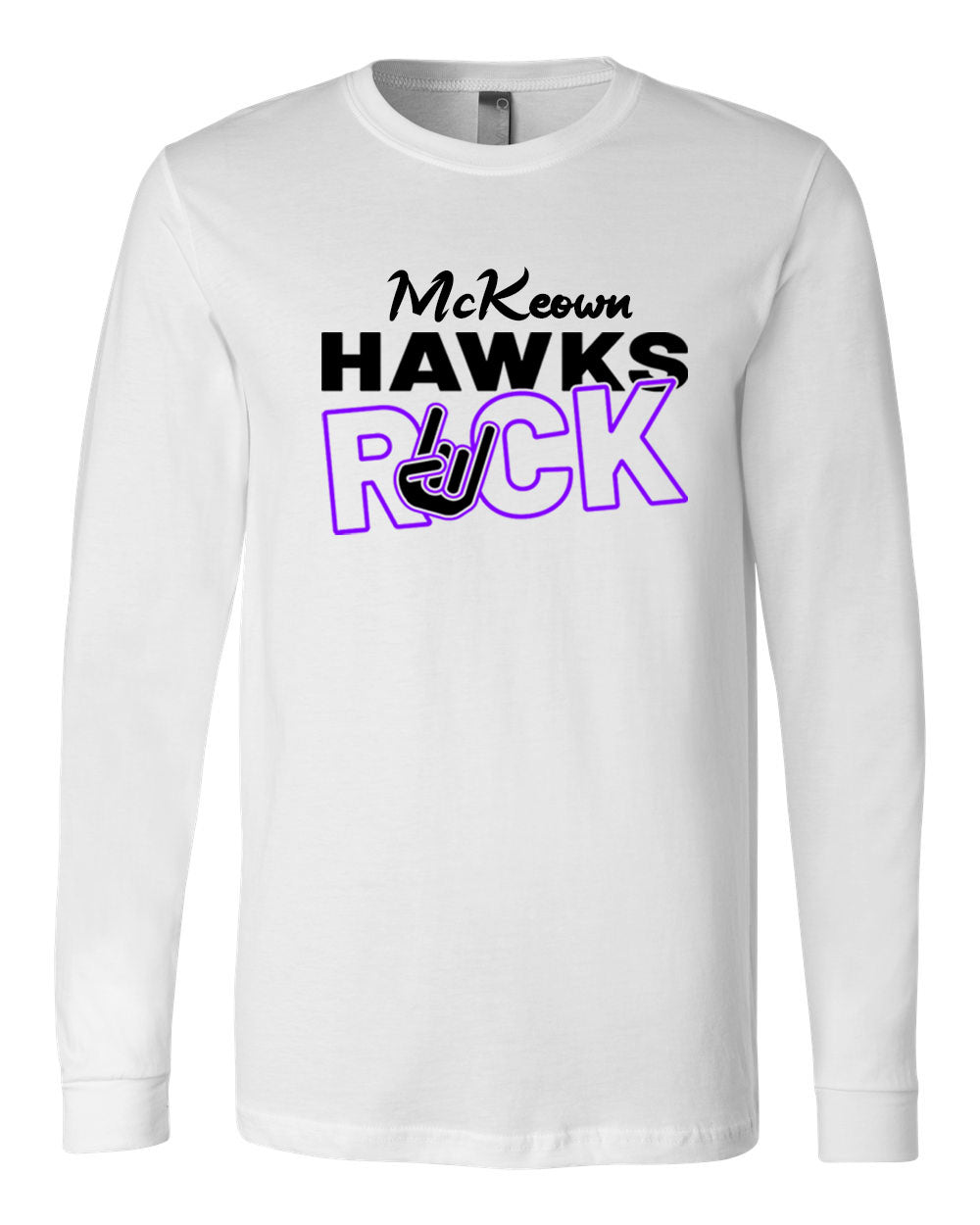 McKeown Hawks Rock Long Sleeve Shirt