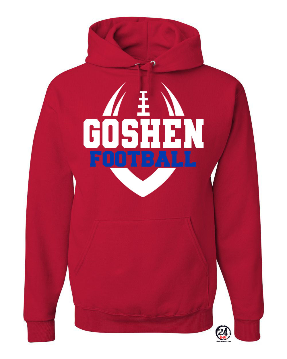 Goshen Football Design 1 Hooded Sweatshirt