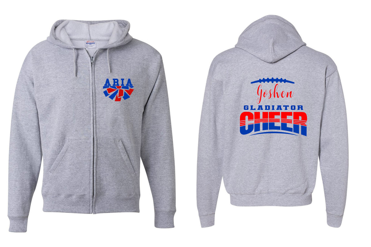 Goshen Zip up Sweatshirt design 2