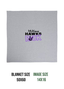 McKeown Hawks Rock Blanket