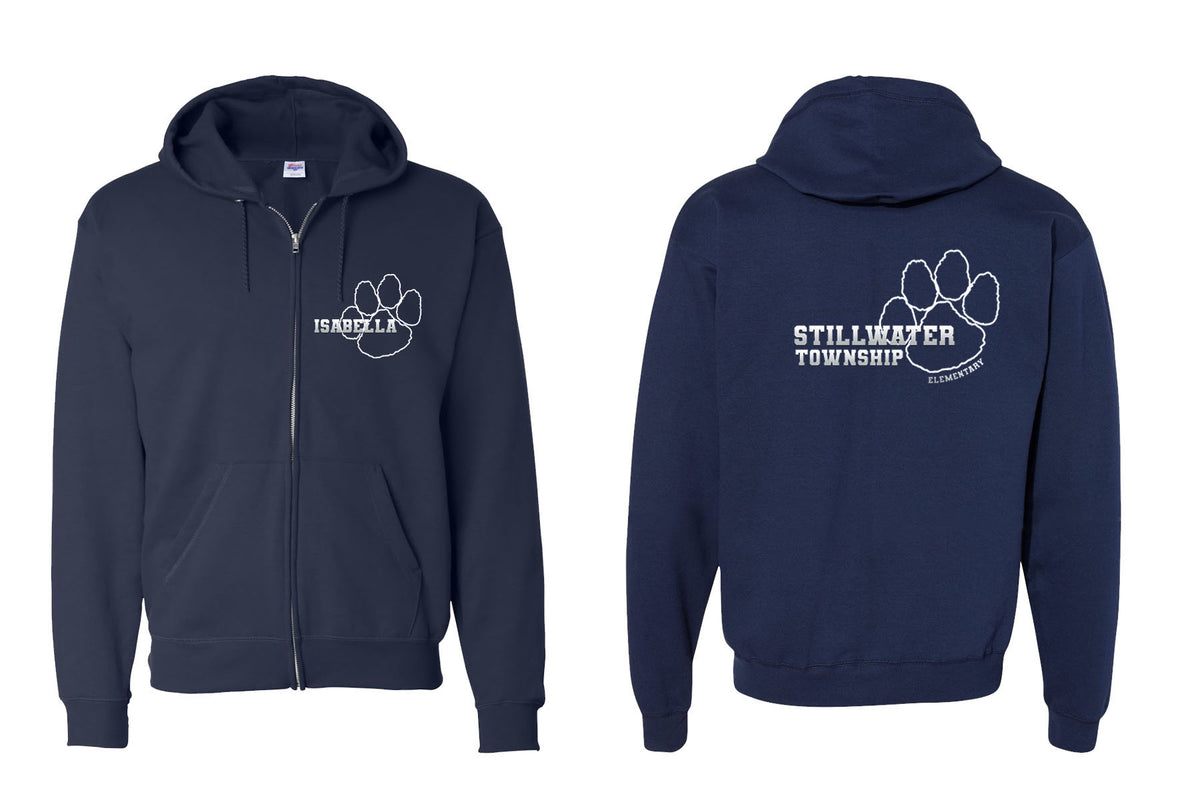 Stillwater design 1 Zip up Sweatshirt