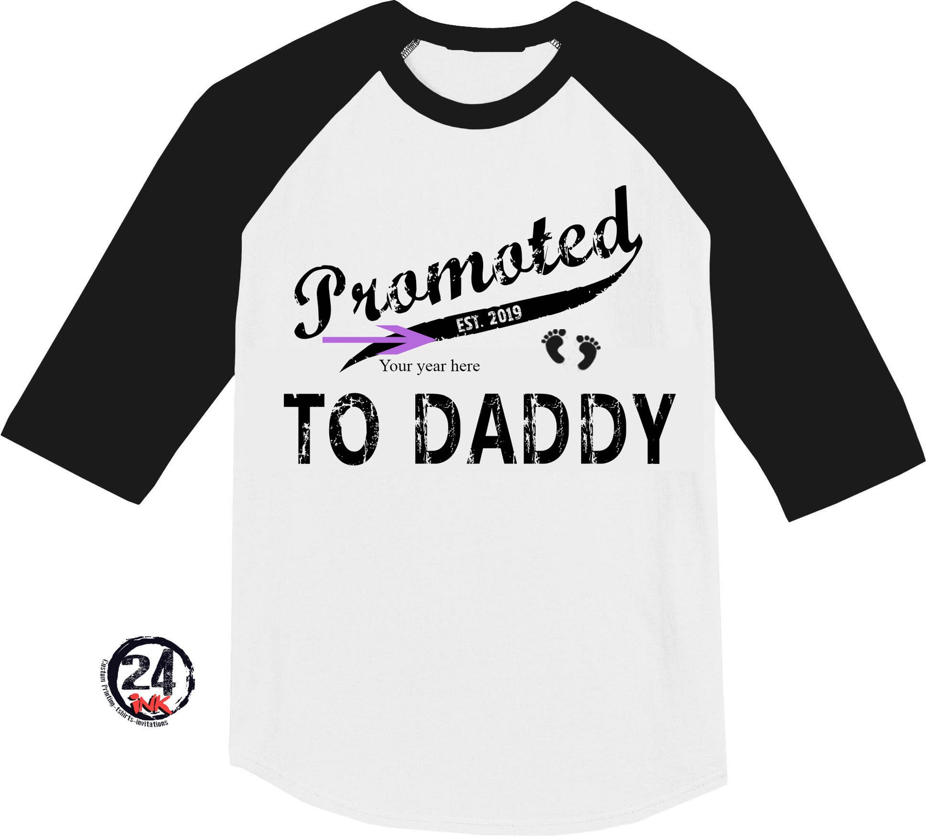 Promoted to Daddy T-shirt