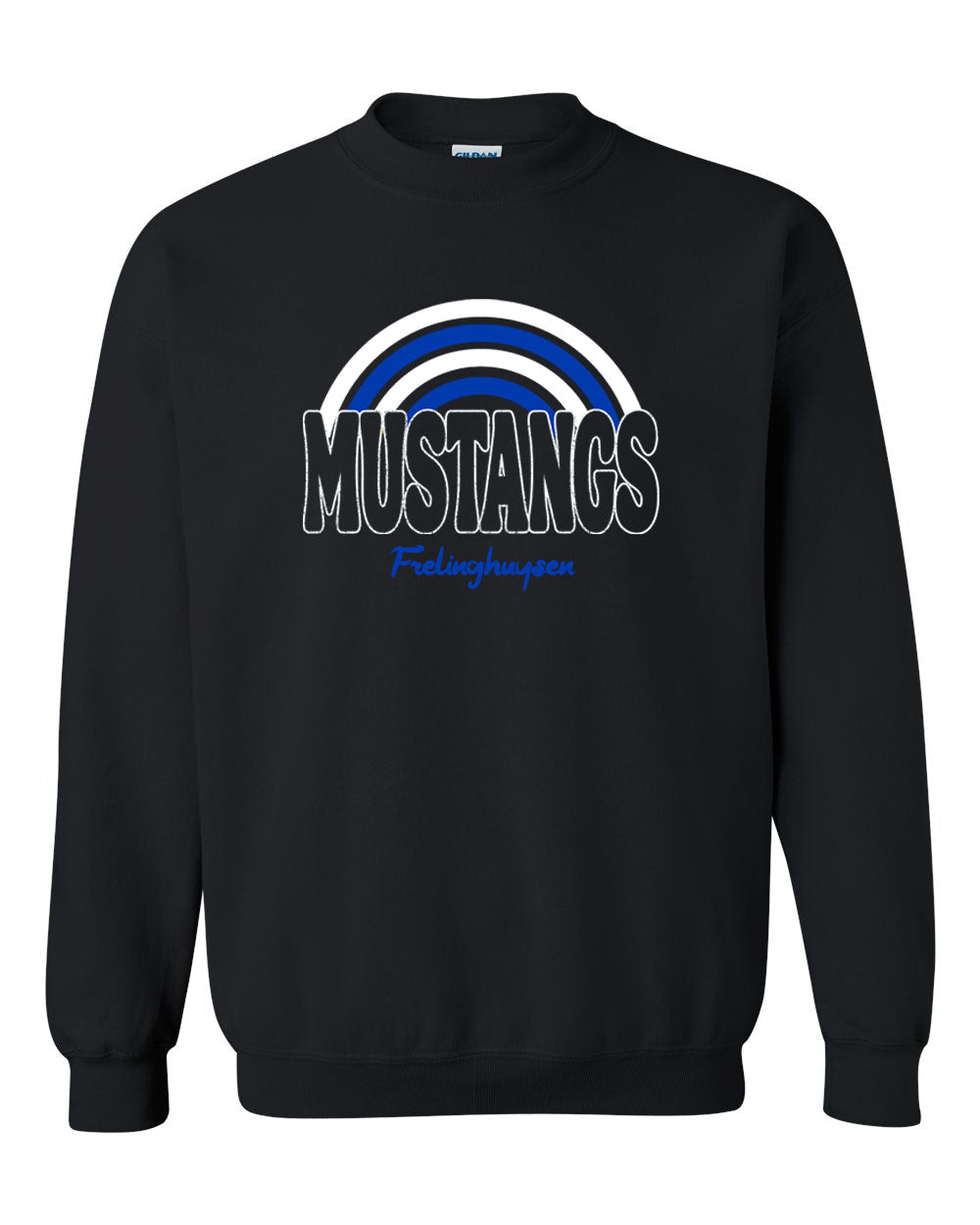 Mustangs Rainbow non hooded sweatshirt