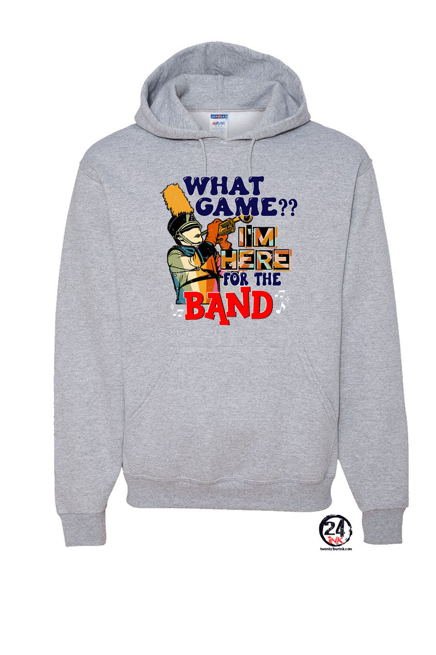 North Warren Band Design 2 Hooded Sweatshirt