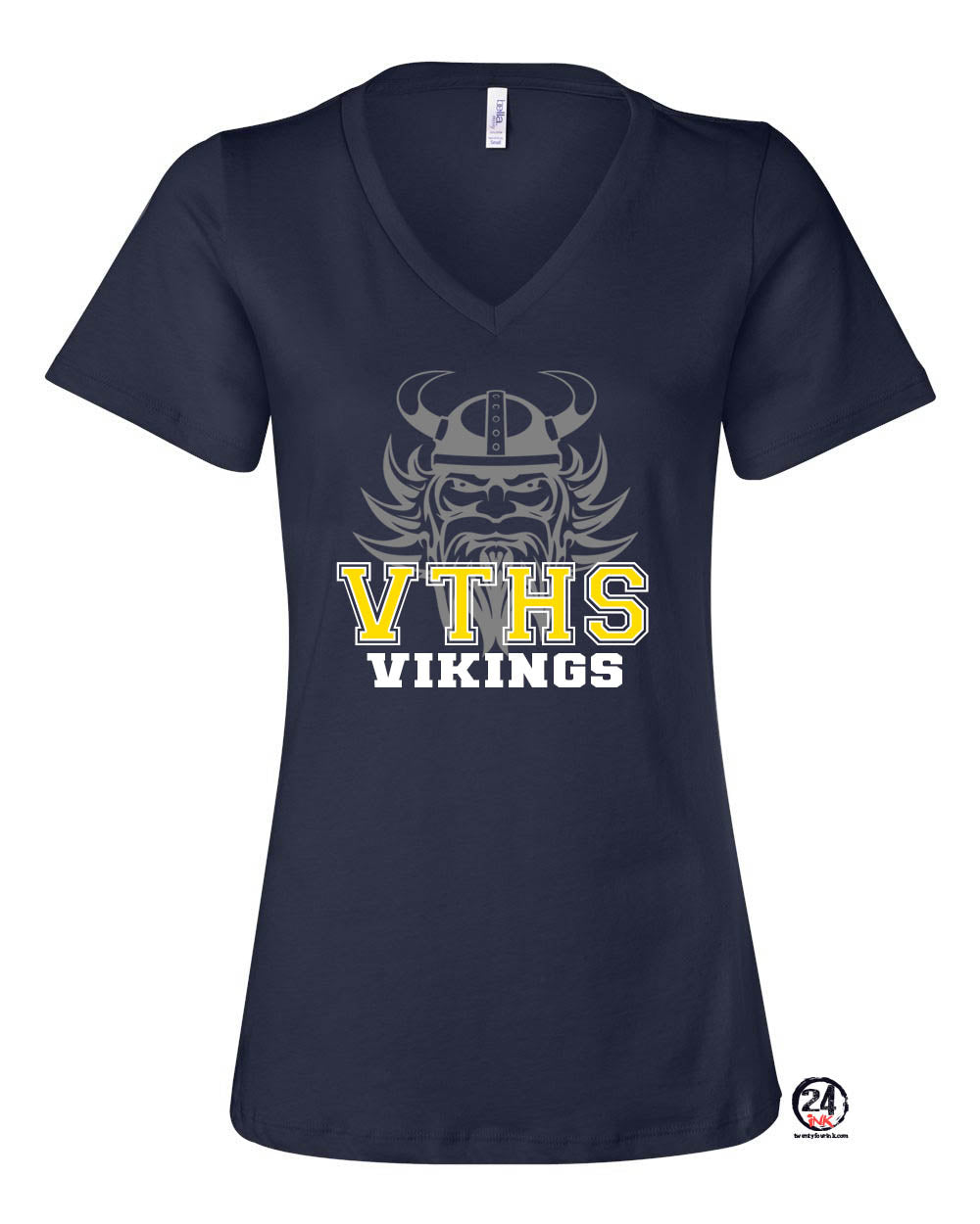 VTHS Viking V-neck T-shirt
