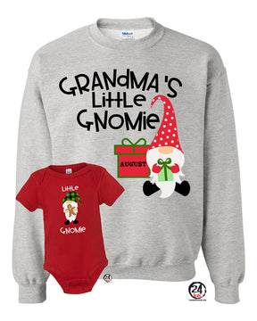Grandma Gnome and Little Gnome Shirt set