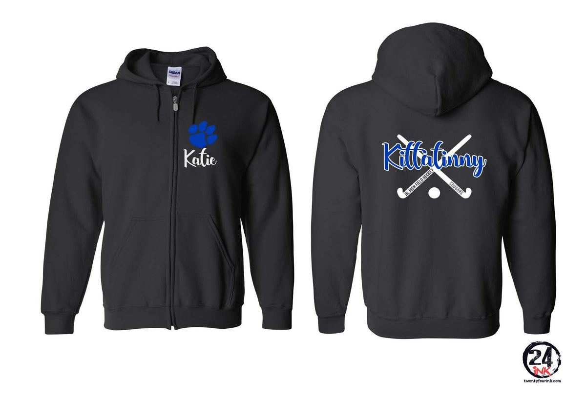 Kittatinny Jr High Field Hockey design 2 Zip up Sweatshirt