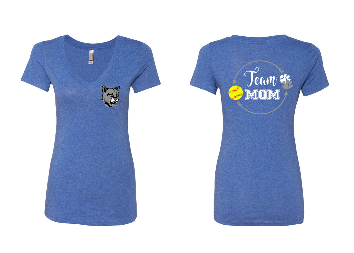 Team Mom Cougars T-shirt