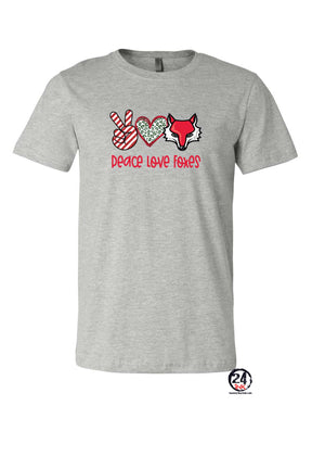 Peace love foxes T-Shirt