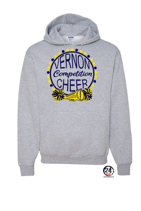 Vernon Comp Cheer Gray Hooded Sweatshirt