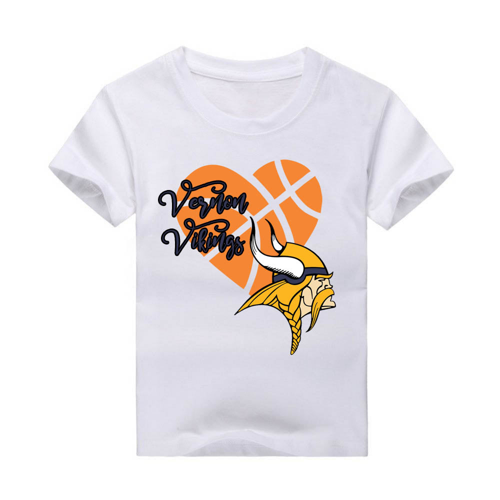 Basketball Heart T-Shirt, custom, Basketball