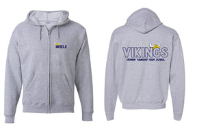 VTHS design 13 Zip up Sweatshirt