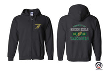 Green Hills Track design 4 Zip up Sweatshirt