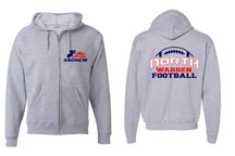 NW Football Design 1 Zip up Sweatshirt